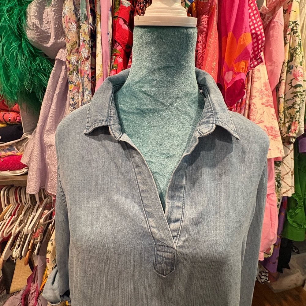 Velvet Heart Light Blue Denim Shirt